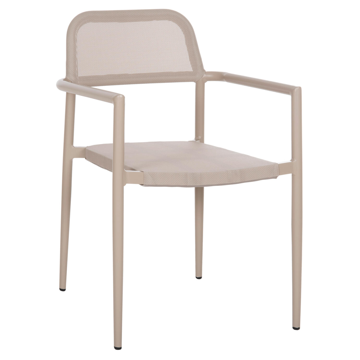 polythrona-aloyminioy-fb9599803-sampani- Πολυθρονα Αλουμινιου Ronny HM5998.03 Σαμπανι Σκελετος&Σαμπανι Textilene 53x51x80υεκ. - Image 1
