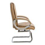 Πολυθρονα Ημιπεριστρεφομενη Zamora HM1088.09 Σε Camel Χρωμα 63x58x104υεκ - Image 4