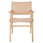 Πολυθρονα Εσωτ. Χωρου HM9331.01 Ignacio Rubberwood-Σχοινι 61x56x83υεκ. - Image 3