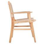 Πολυθρονα Εσωτ. Χωρου HM9331.01 Ignacio Rubberwood-Σχοινι 61x56x83υεκ. - Image 4