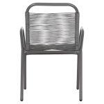 Πολυθρονα Εξ.χωρου Avril HM5968.01 Μεταλλο Και Συνθ.rattan Σε Γκρι 54,5x56x78υεκ. - Image 6