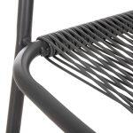 Πολυθρονα Εξ.χωρου Avril HM5968.01 Μεταλλο Και Συνθ.rattan Σε Γκρι 54,5x56x78υεκ. - Image 9