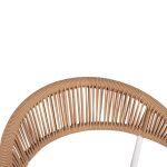 Πολυθρονα Berg HM6284.01 Αλουμινιο & Textilene Λευκο--P.e.twisted Rattan 55x56x79υεκ - Image 6