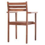 Πολυθρονα Kempo HM6358 Ξυλο Teak Σε φυσικο--58x58,5x88υεκ. - Image 5