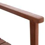 Πολυθρονα Kempo HM6358 Ξυλο Teak Σε φυσικο--58x58,5x88υεκ. - Image 9