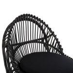 Πολυθρονα Entropy HM9840.03 Φυσικο Rattan Με Μαξιλαρι-Μαυρο 80x97x85υεκ. - Image 7
