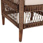 Πολυθρονα Malawi HM9635.01 Ξυλο Μαονι & Rattan--Β'διαλογης 80x70x86υεκ. - Image 10