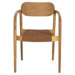 Πολυθρονα Oslo HM9636.01 Ξυλο Teak Φυσικο & Σχοινι--B’διαλογης 55x54x80y Εκ. - Image 3