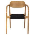Πολυθρονα Oslo HM9636.02 Ξυλο Teak Φυσικο & Σχοινι--B’διαλογης 55x54x80y Εκ. - Image 3