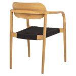 Πολυθρονα Oslo HM9636.02 Ξυλο Teak Φυσικο & Σχοινι--B’διαλογης 55x54x80y Εκ. - Image 5