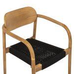 Πολυθρονα Oslo HM9636.02 Ξυλο Teak Φυσικο & Σχοινι--B’διαλογης 55x54x80y Εκ. - Image 9