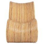 Πολυθρονα Curvy Lounge HM9645.01 Απο Rattan Σε Φυσικη Αποχρωση 63x128x97y Εκ. - Image 3
