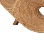 Πολυθρονα Curvy Lounge HM9645.01 Απο Rattan Σε Φυσικη Αποχρωση 63x128x97y Εκ. - Image 9