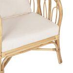 Πολυθρονα Estor HM9817 Rattan Σε Φυσικο-Λευκο Μαξιλαρι 78x75x92υ Εκ. - Image 8