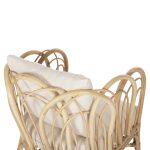 Πολυθρονα Estor HM9817 Rattan Σε Φυσικο-Λευκο Μαξιλαρι 78x75x92υ Εκ. - Image 10