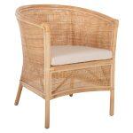 Πολυθρονα Apron HM9818 Rattan Πλεκτο Σε Φυσικο--Β'διαλογης 75x70x85υεκ.