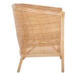 Πολυθρονα Apron HM9818 Rattan Πλεκτο Σε Φυσικο--Β'διαλογης 75x70x85υεκ. - Image 4
