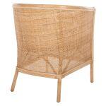 Πολυθρονα Apron HM9818 Rattan Πλεκτο Σε Φυσικο--Β'διαλογης 75x70x85υεκ. - Image 5
