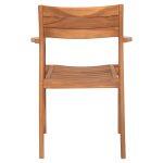 Πολυθρονα Bozzy HM9935 Μασιφ Ξυλο Teak Σε Φυσικο 58x61x80,5υ - Image 6