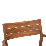 Πολυθρονα Bozzy HM9935 Μασιφ Ξυλο Teak Σε Φυσικο 58x61x80,5υ - Image 7