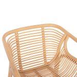 Πολυθρονα Mel Εσωτ. Χωρων HM9954.01 Φυσικο Rattan 62x57,5x79,5υεκ. - Image 7