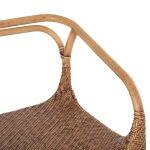 Πολυθρονα Relik Εσωτ. Χωρων HM9955.02 Φυσικο Rattan-Καρυδι Χρωμα 60x57x79υεκ. - Image 7