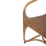 Πολυθρονα Relik Εσωτ. Χωρων HM9955.02 Φυσικο Rattan-Καρυδι Χρωμα 60x57x79υεκ. - Image 9