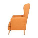 Πολυθρονα Fylliana Classic 12 Μουσταρδι Υφασμα 80x80x114εκ - Image 4