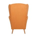 Πολυθρονα Fylliana Classic 12 Μουσταρδι Υφασμα 80x80x114εκ - Image 5