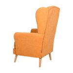 Πολυθρονα Fylliana Classic 12 Μουσταρδι Υφασμα 80x80x114εκ - Image 6