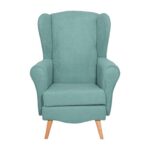 Πολυθρονα Fylliana Classic 18 Mint Υφασμα 80x80x114εκ - Image 2