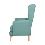 Πολυθρονα Fylliana Classic 18 Mint Υφασμα 80x80x114εκ - Image 3