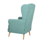Πολυθρονα Fylliana Classic 18 Mint Υφασμα 80x80x114εκ - Image 5