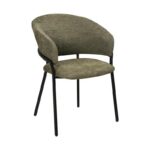 Πολυθρονα Fylliana FL24116 Πρασινο Υφασμα Χρωμα 58x62x83εκ