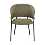 Πολυθρονα Fylliana FL24116 Πρασινο Υφασμα Χρωμα 58x62x83εκ - Image 5