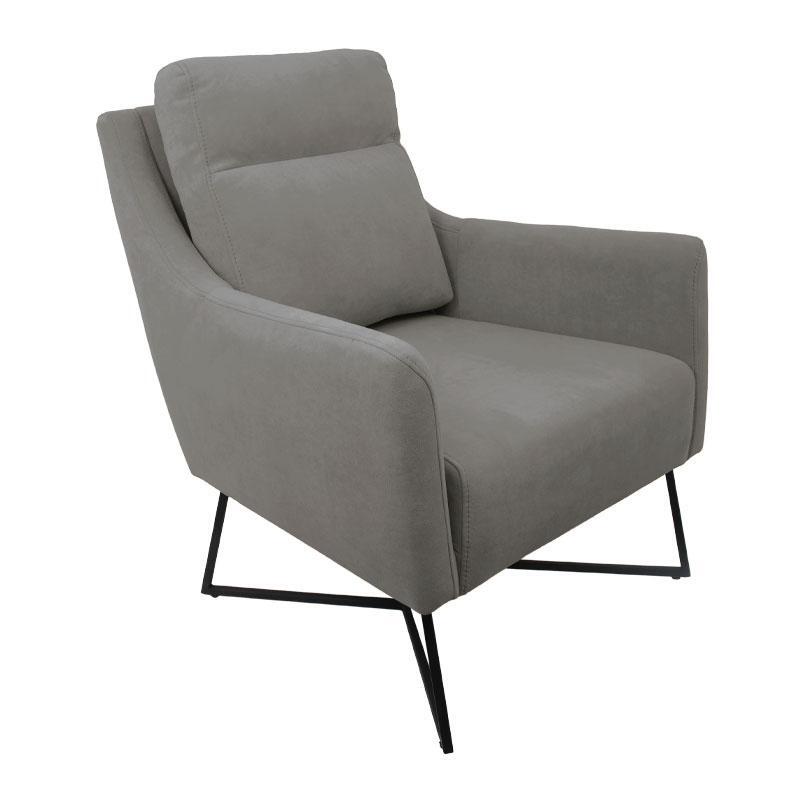 polythrona-fylliana-giuliana-anthraki-yfasma-me-metallika-podia-70901001653314406 Πολυθρονα Fylliana Giuliana Ανθρακι Υφασμα Με Μεταλλικα Ποδια 70*90*100 - Image 1