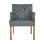 Πολυθρονα Fylliana New F4 Mint Με Grey Oak Ποδια 65x70x88εκ - Image 2