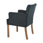 Πολυθρονα Fylliana New F4 Πετρολ Με Grey Oak Ποδια 65x70x88εκ - Image 4