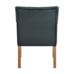 Πολυθρονα Fylliana New F4 Πετρολ Με Grey Oak Ποδια 65x70x88εκ - Image 5
