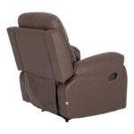 Πολυθρονα Fylliana Relax Chicago 1122 Γκρι-Μοκα Τεχνοδερμα 97x90x100εκ - Image 4