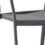 Πολυθρονα Κηπου Fylliana Djenne Γκρι Χρωμα 57x61x81εκ - Image 7