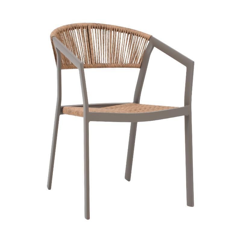 polythrona-kipoy-fylliana-djenne-kafe-chroma-57x61x81ek1747068308 Πολυθρονα Κηπου Fylliana Djenne Καφε Χρωμα 57x61x81εκ - Image 1
