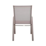 Πολυθρονα Κηπου Fylliana FL5001 Χρωμα Μπεζ Με Γκρι Textilene 72x55x92εκ - Image 5