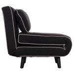 Πολυθρονα Κρεβατι Braxton HM8425.03 Μαυρο Υφασμα 78x88x78υεκ. - Image 5