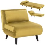 Πολυθρονα Κρεβατι Braxton HM8425.23 Βελουδο Λαδι 78x88x78υεκ.
