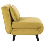 Πολυθρονα Κρεβατι Braxton HM8425.23 Βελουδο Λαδι 78x88x78υεκ. - Image 5