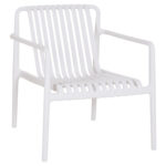 Πολυθρονα Lounge Εξωτ.χωρου Malen HM6626.01 Λευκο Πολυπροπυλενιο 67x75x75υεκ
