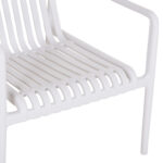 Πολυθρονα Lounge Εξωτ.χωρου Malen HM6626.01 Λευκο Πολυπροπυλενιο 67x75x75υεκ - Image 8