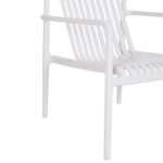 Πολυθρονα Lounge Εξωτ.χωρου Malen HM6626.01 Λευκο Πολυπροπυλενιο 67x75x75υεκ - Image 9