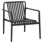 Πολυθρονα Lounge Εξωτ.χωρου Malen HM6626.02 Μαυρο Πολυπροπυλενιο 67x75x75υεκ
